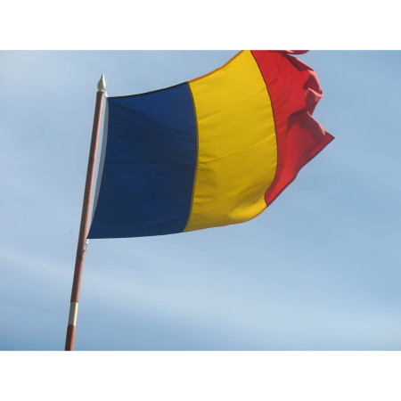 Steag Tricolor Romania,  Dimensiune Mare, 90x150 cm