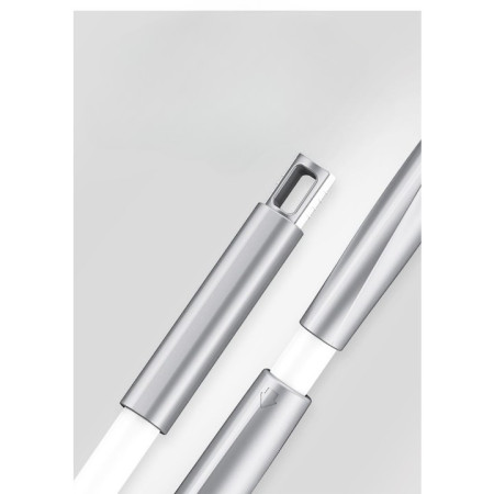 Set Mop Plat + Galeata,  cu Sistem de Stoargere, Lungime Telescopica 140 cm, Argintiu/Galben