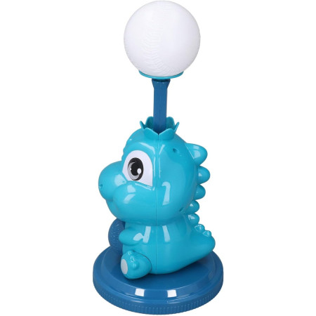 Set de Baseball 5 Piese pentru Copii, Cyrax, Jucarie Dinosaur Press, 14x23 cm, Verde/Albastru