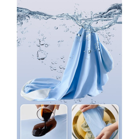 Perna Ergonomica,  pentru Copii 2-5 Ani, Antibacteriana, 5D, Revenire Lenta, 38 x 67 x 4/6 cm, Albastru