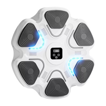 Aparat Box Cu Muzica, Montabil pe Perete, Cyrax, Alb, Difuzor, Bluetooth, Iluminare LED, 38 x 27 x 32 cm, Manusi Incluse