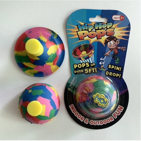 Jucarie interactiva Hip Hop Pops, Cyrax, minge saltareata, +5 ani, Multicolor