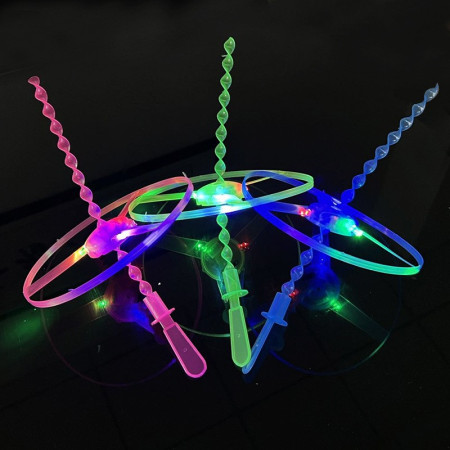 Jucarie Disc Zburator, Cyrax, cu Lumini, Manual, din ABS, +14 Ani, Albastru