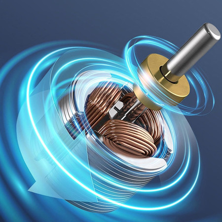 Perie Electrica de Curatare,  pentru Gresie, Baie, Bucatarie, 25x20x9.5 cm, cu 6 Capete, Maner Extensibil Detasabil 84-127cm, Incarcare USB-Type C, Rotire 360 de Grade, 3000 mAh, Culoare: Alb