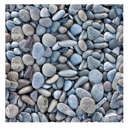 Set 10 x Placi Tapet Autocolant 3D cu Imitatie de Pietre Mici, pentru Perete Bucatarie Sufragerie, Usor de Curatat, Rezistent la Apa, Autoadeziv, 30x30 cm, Gri