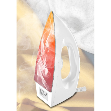 Fier de Calcat Royal,  1000W, Fier de Calcat pentru Calatorii, Talpa Ceramica, 24.5x10.5x11.7 cm, Alb