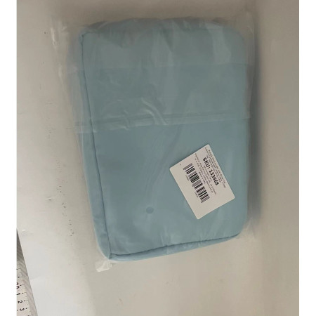 Geanta de Calatorie, Cyrax, pentru Cosmetice si Articole de Toaleta, Material Impermeabil, 2 in 1, Portfard Interior Detasabil, 23 x 16 x 8 cm, Albastru