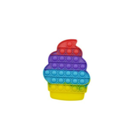 Cyrax Jucarie antistres din silicon, Pop it Now and Flip It, Briosa, Multicolor