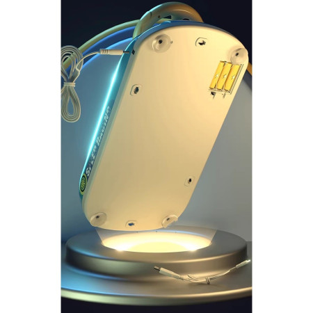 Joc Simulator de Condus, Cyrax, 3-6 Ani, Volan Interactiv, Efecte Sonore, din ABS, USB Inclus, Albastru