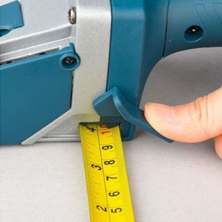 Instrument Manual pentru Bricolaj,  Ruleta Incorporata, Taiere Gips si Carton, 23x7 cm, Albastru