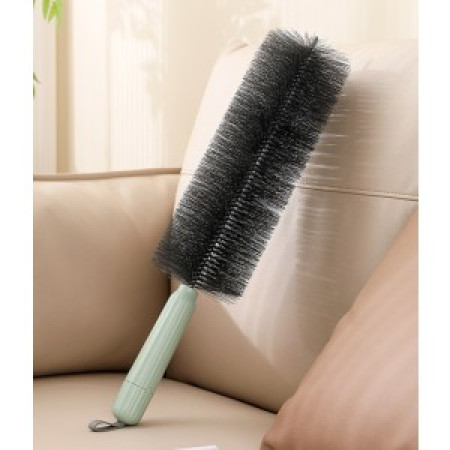 Perie Multifunctionala 2in1,  de Curatare a Prafului, 38 x 11 cm, Perie si Burete, Verde