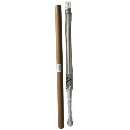 Bara Telescopica Multifunctionala,  din Otel Inoxidabil, Utilizare Universala, Retractabila 107 - 195 cm, Fara Perforare Perete, Alb