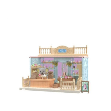 Set Casa de papusi, magazin de inghetata, cu mobilier si figurine, Cyrax