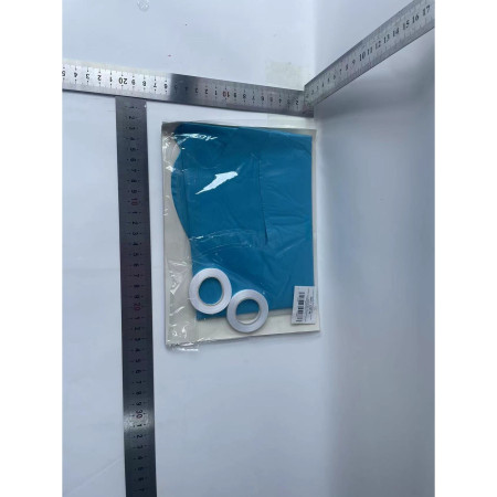 Set baloane folie Cyrax, Happy Birthday, 40 cm, baby blue