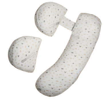 Set Perna pentru Gravide,  Husa Detasabila, Utilizare in Forma H si U, Reglabila, Latime Ajustabila, Proactive, Gri