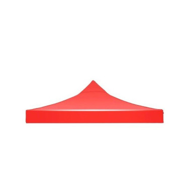 Prelata,copertina pentru acoperis cort tip pavilion  2 x 3 m , impermeabila, invelis din material textil oxfort 700D, cauciucat Rosu