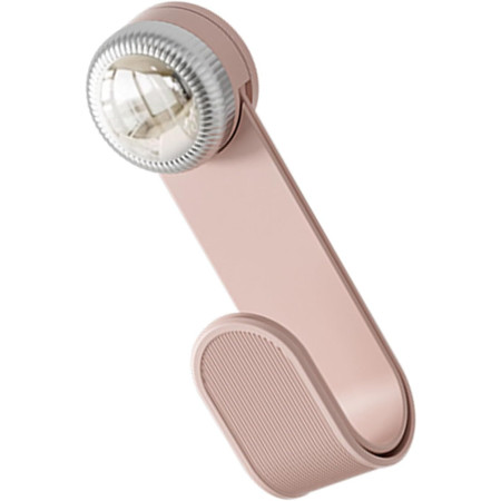 Suport de Bucatarie, Cyrax, Rotativ, din Plastic, Aplicare prin Lipire, 5 x 5 x 18.5 cm, Roz