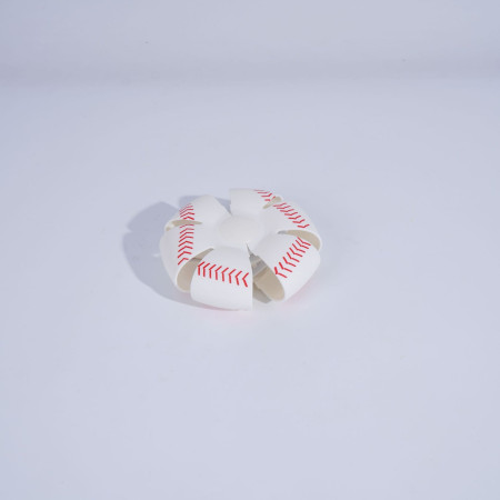 Minge UFO baseball Cyrax cu deformare, diametru 8 cm, 3 ani +, interactiva, minge magică OZN zburator, minge zburătoare, Alb