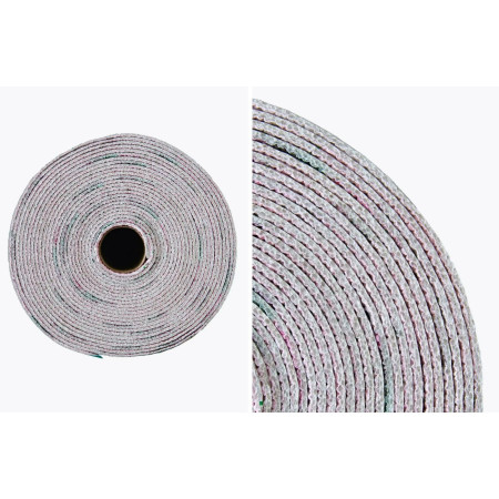 Rola Autoadeziva pentru Perete,  din Panza, 10 m, Rezistenta la Umezeala, 2.5 mm Grosime, Model Trandafiri, Roz