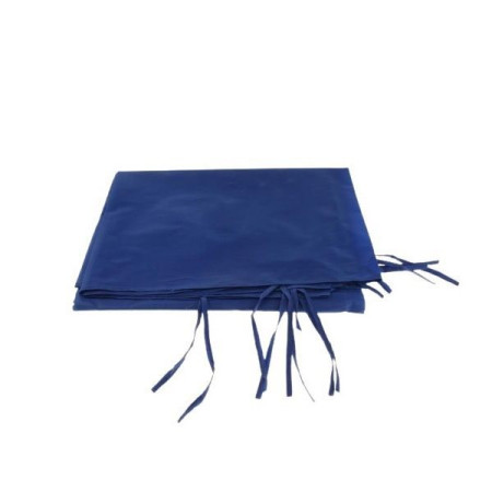 Perete Lateral Cort Evenimente 18 m,  material textil oxfort 700D Albastru