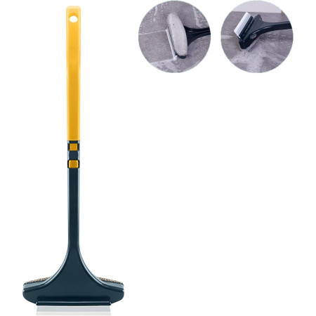 Perie de Spalat si Curatat Geamuri,  pentru Plase si Suprafete Diverse, 46x16x5 cm, Verde-Galben