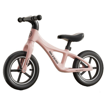 Bicicleta pentru Copii, Cyrax, Fara Pedale, Pentru 2-6 Ani, 2 Roti Silentioase, Sa Reglabila 43 - 58 cm, din Plastic si Fibra de Sticla, 88 x 56 x 43 cm, Roz