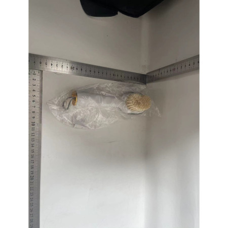 Perie pentru Curatare Incaltaminte cu Recipient pentru Detergent,  Perie Multifunctionala pentru Incaltaminte si Lenjerie, cu Peri Moi, Fara Deteriorare, 22x6x4 cm, Culoare Alb