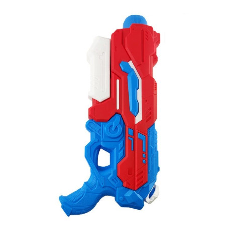 Pistol cu Apa, Cyrax, +6 Ani, Rezervor 1200 ml, din Plastic, 40 x 7 x 20 cm, Rosu/Albastru