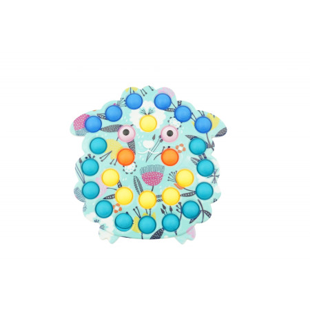 Cyrax Jucarie senzoriala antistres, Simple Dimple, Oaie, Multicolor, V3