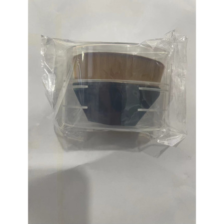 Pensula kabuki plata pentru fond de ten, Cyrax, negru