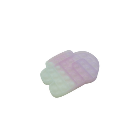 Cyrax Jucarie antistres din silicon, Pop it Now and Flip It, Among us, Transparent