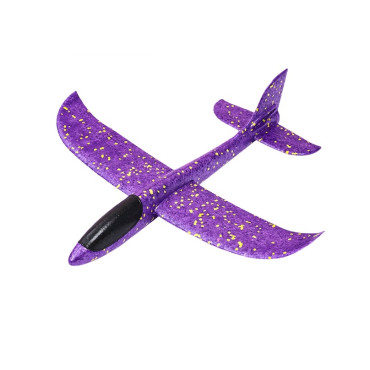Avion Planor, Cyrax, Simplu, din Poliester, 48 cm, Violet